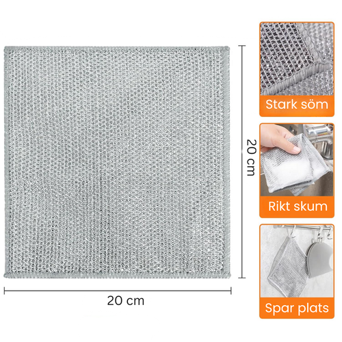 Silverduken - Det bästa av disktrasa och stålull