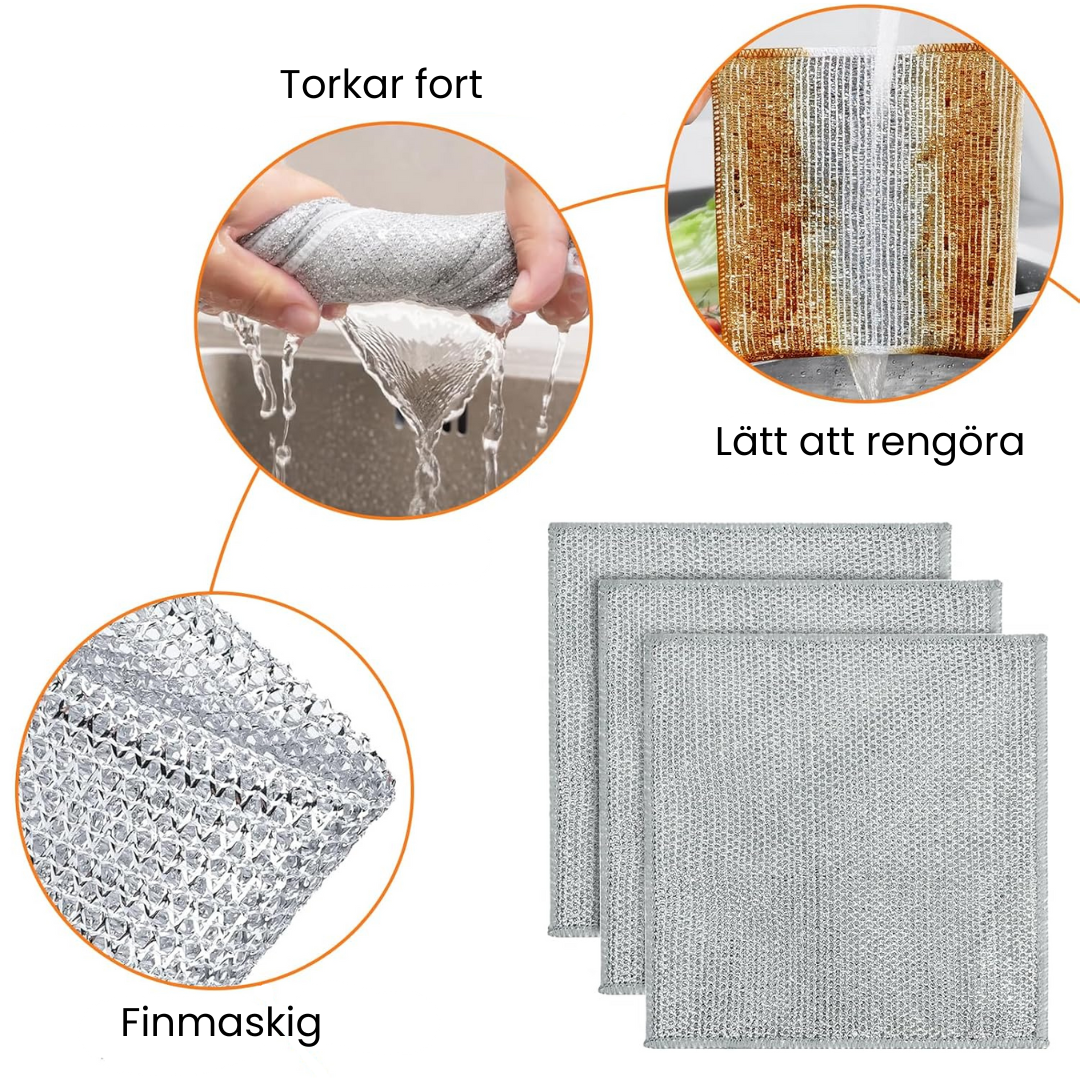 Silverduken - Det bästa av disktrasa och stålull