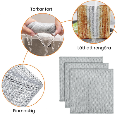 Silverduken - Det bästa av disktrasa och stålull