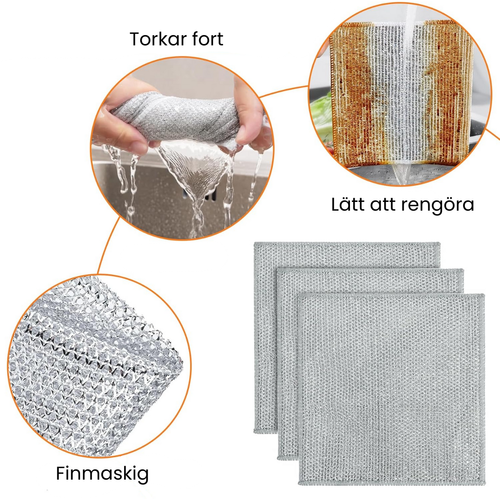 Silverduken - Det bästa av disktrasa och stålull