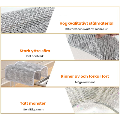 Silverduken - Det bästa av disktrasa och stålull